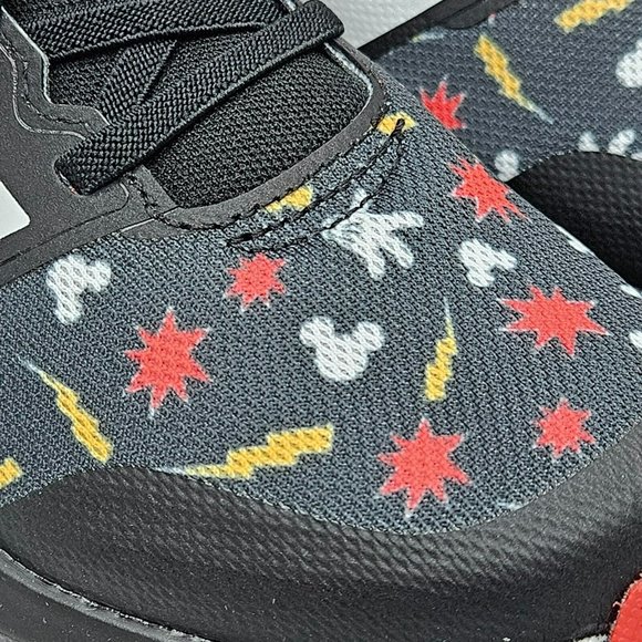 Boy's Shoes adidas Kids Fortarun 2.0 Mickey Mouse Elastic (Little Kid/Big Kid) - Picture 3 of 8